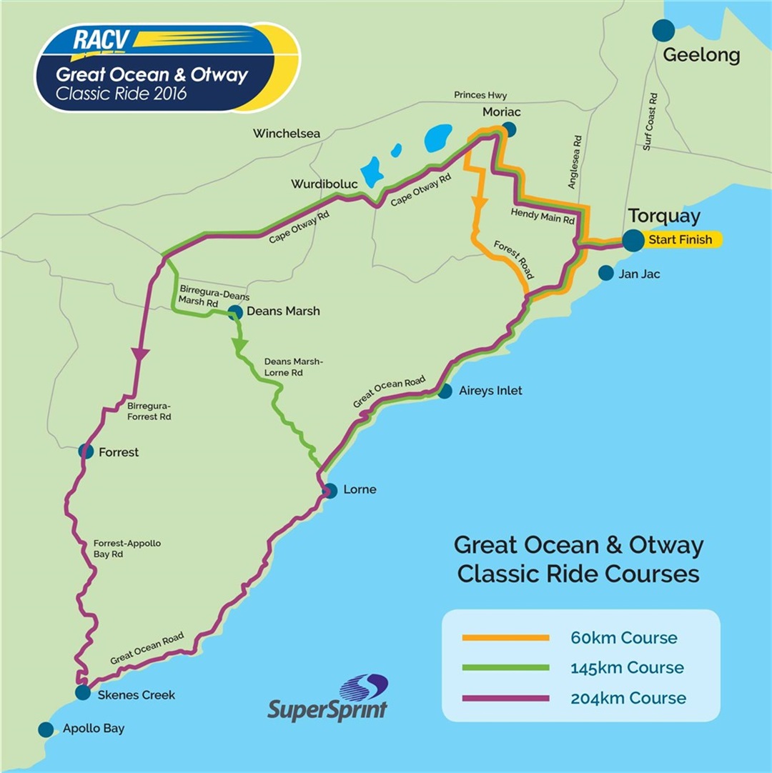 great ocean road and otway classic