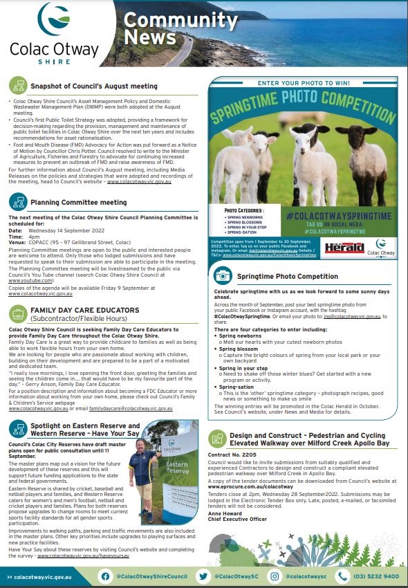 Colac Herald advertising jpg 2 september 2022.JPG